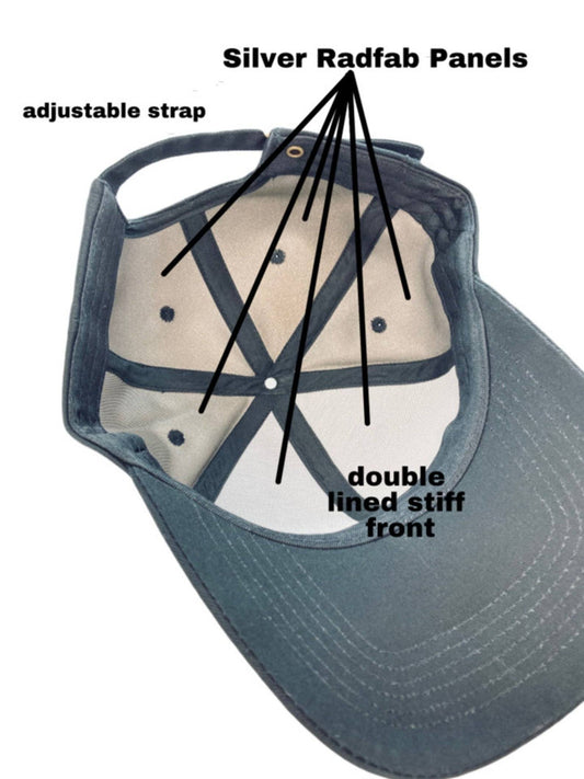 ok. EMF RF Protection Hat Block Radiation 5G WiFi Blocking Baseball Cap Using Silver Micro Threads. Blocks Waves from 5g Cell Phones!