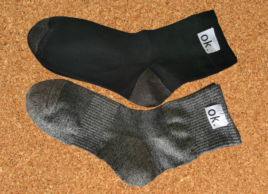 OKOHEY Grounding Socks 30% Pure Silver Fiber Conductive