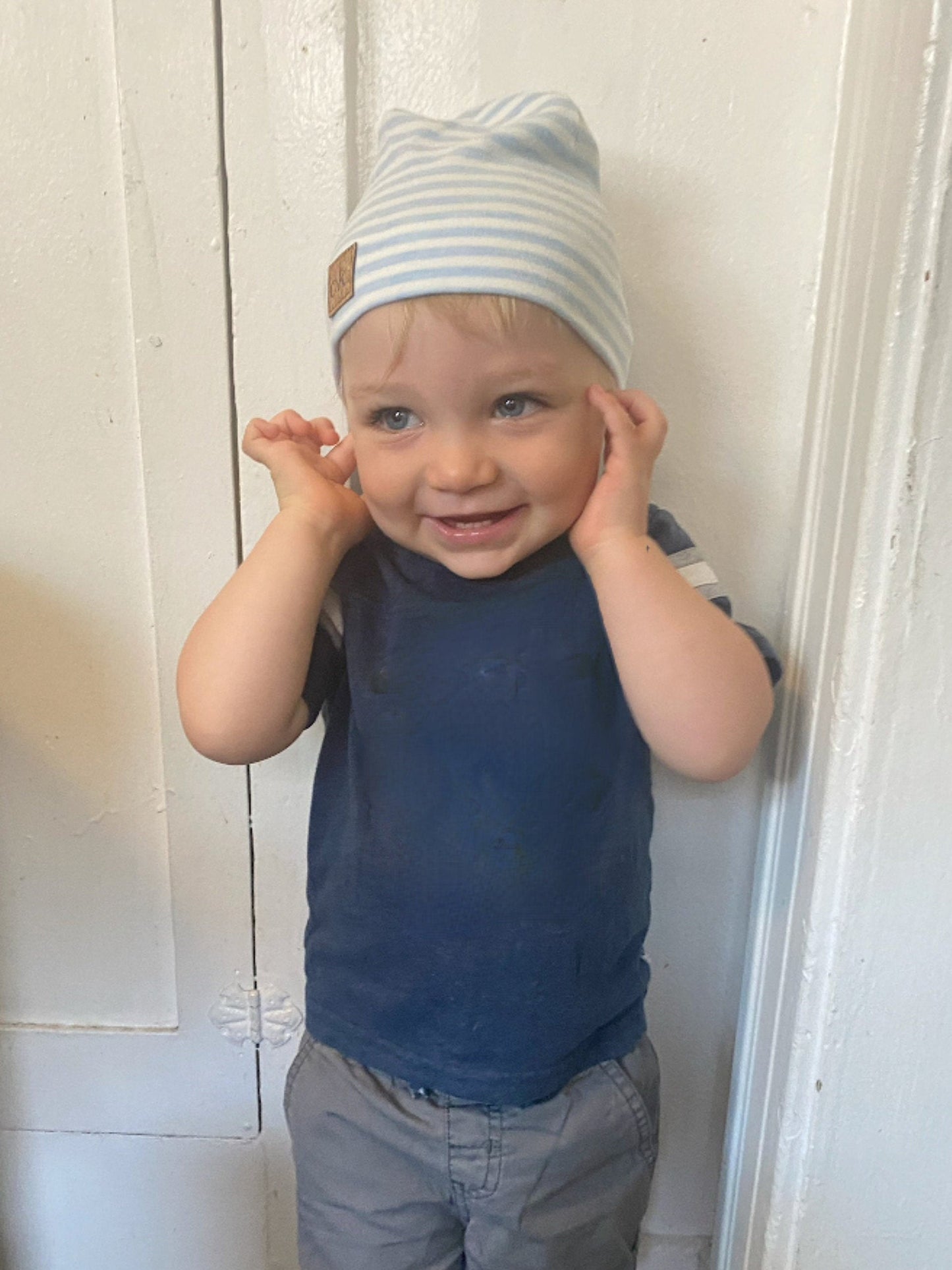 Baby EMF Protection Hat [OK.] (NB-12 months) Block Radiation 5G Wifi Blocking Baby Beanie. Block waves from 5g Cell Phones!
