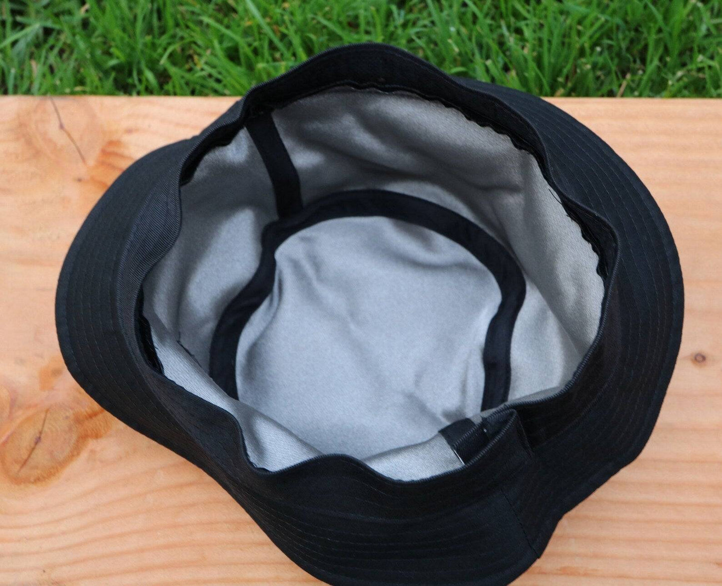 EMF Protection Hat [ OK. ] Radfab Tech Radiation Blocking Bucket Hat Using Silver Nanotube Fabric.